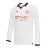 Original Fußballtrikot Manchester City Auswärtstrikot 2023-24 Langarm Für Herren